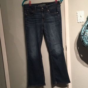 American Eagle Outfitters jeans kick boot